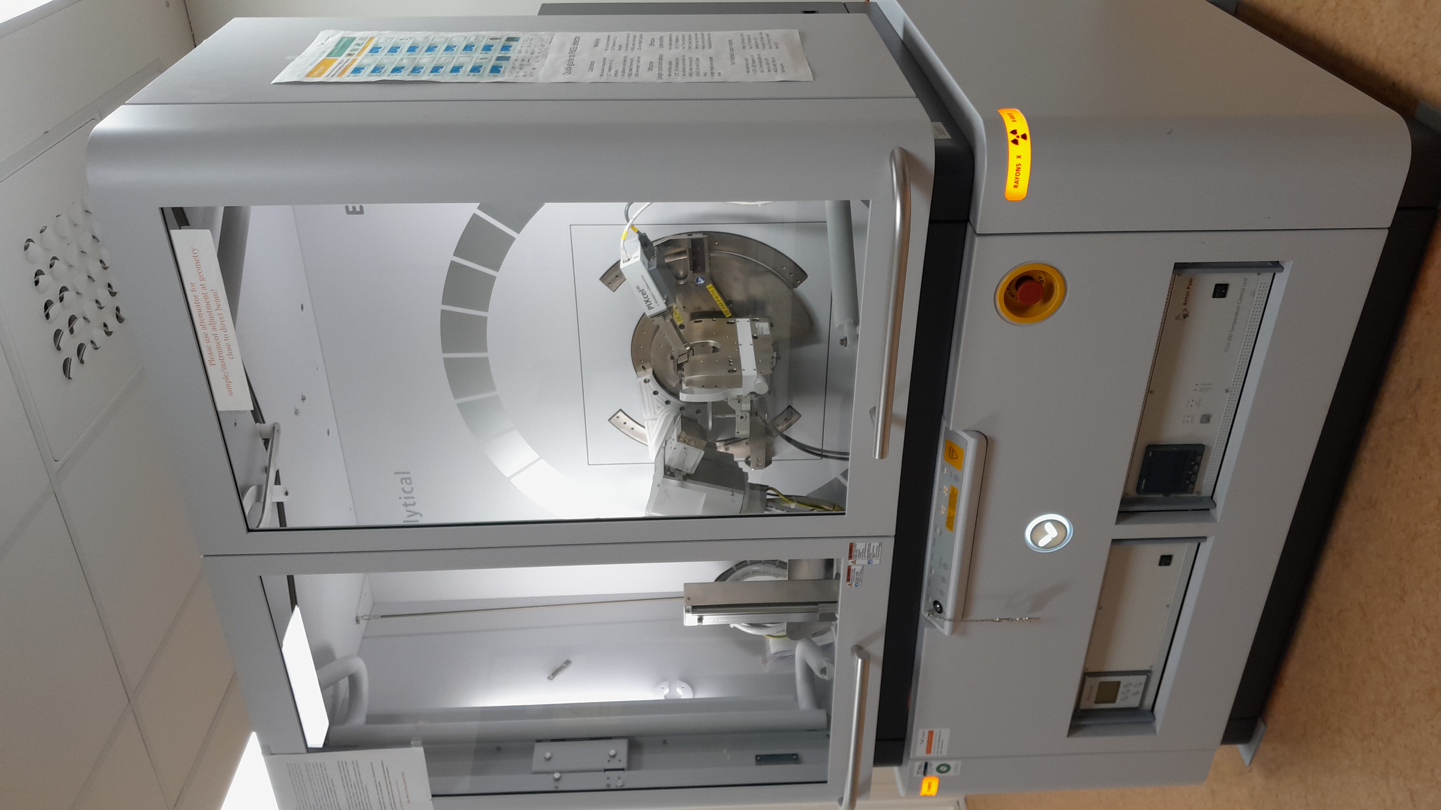 Picture of Empyrean x-ray reflectometer/diffractometer